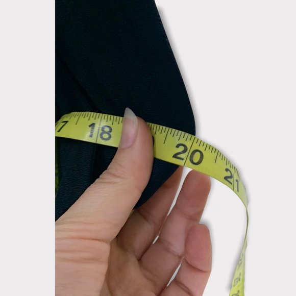 Vintage 90s Off White Black Sleeveless Belted Jumpsuit Medium - Picture 10 of 15